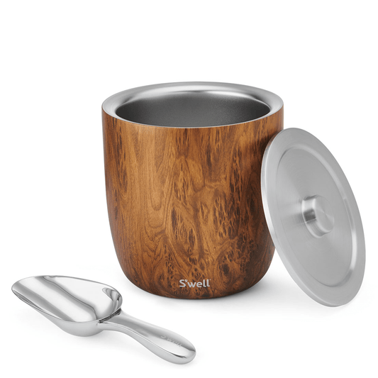 ice-bucket-xl-n8 Swell-Ice-Bucket-XL-100oz-Wood-Print-Teakwood-Angled-Lid-Off.png