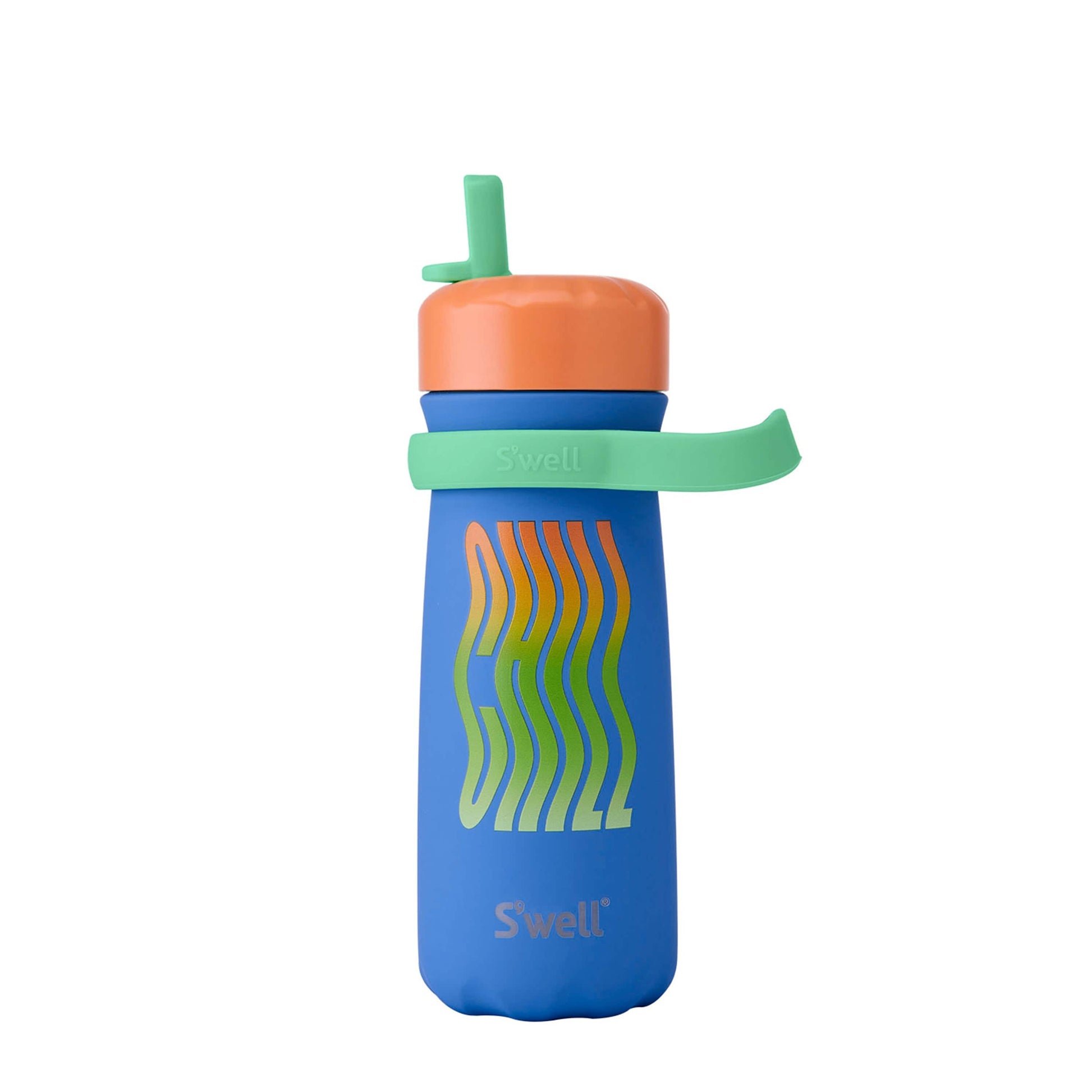 traveler-with-flip-straw-lid-16oz-r7 Swell-Kids-Water-Bottle-Traveler-16oz-Blue-Chill-Front-Lid-Up.jpg