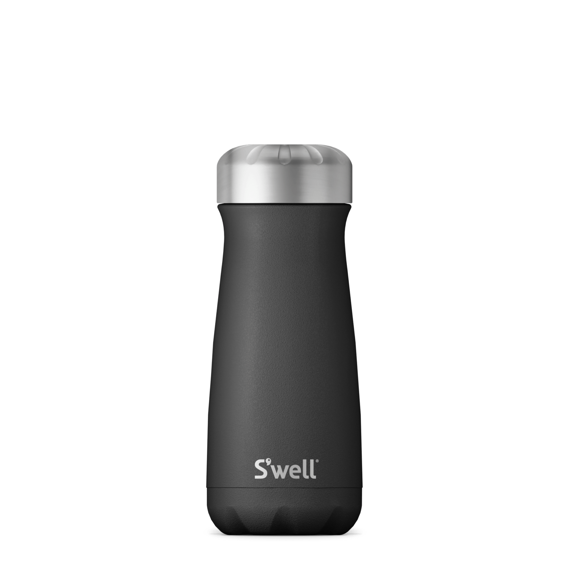 traveler-16oz-u6 Swell-Water-Bottle-Traveler-16oz-Black-Onyx-Front.png